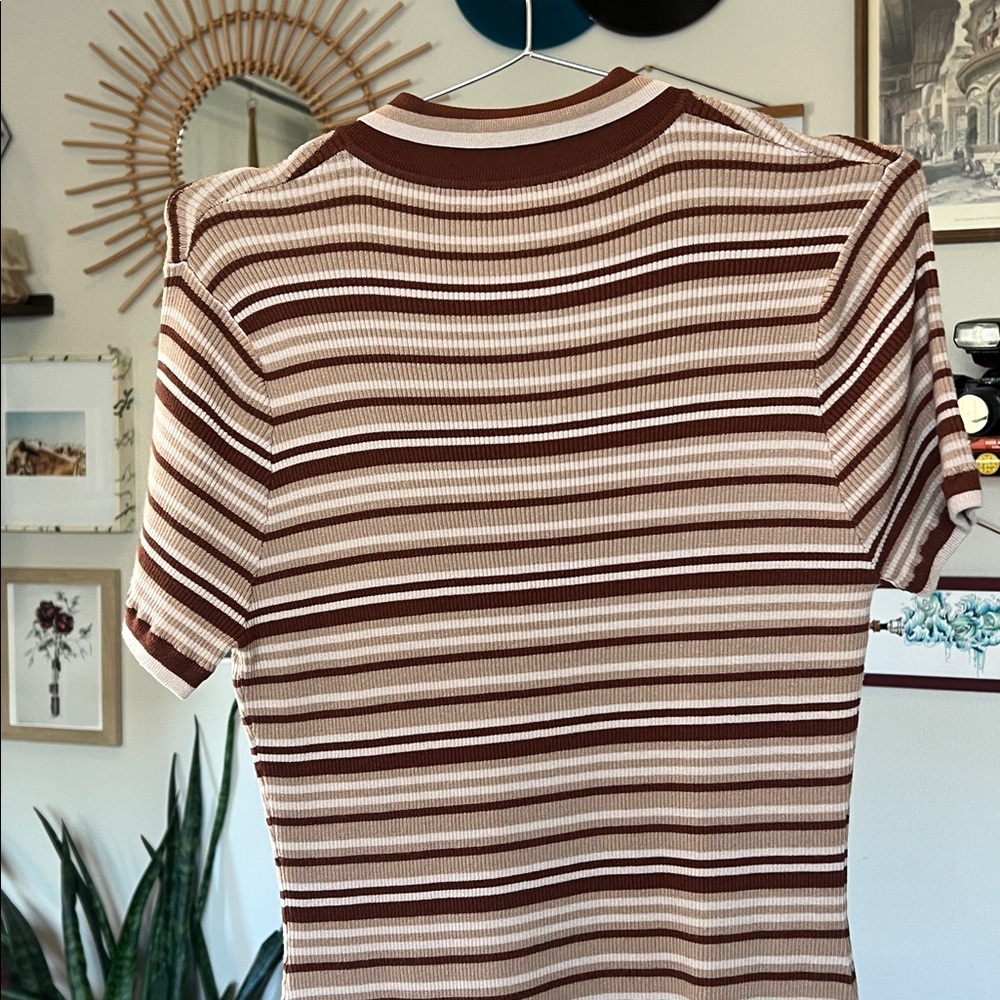 tea & cup Women's Ribbed Knit Mini Dress - Size L - Picture 7 of 7